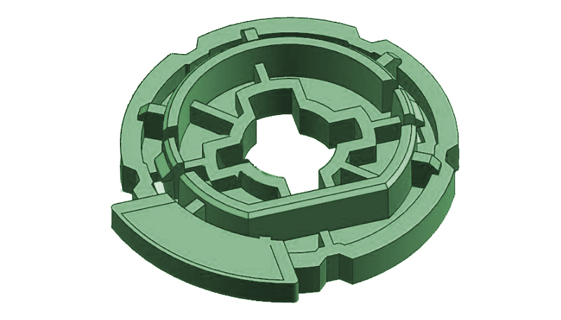 濕度轉(zhuǎn)盤注塑模具設(shè)計(jì) 濕度轉(zhuǎn)盤注塑模具設(shè)計(jì)